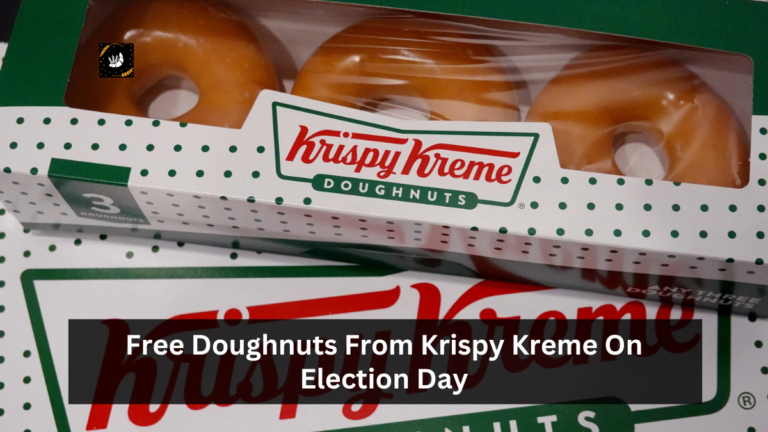 Free Doughnuts From Krispy Kreme On Election Day